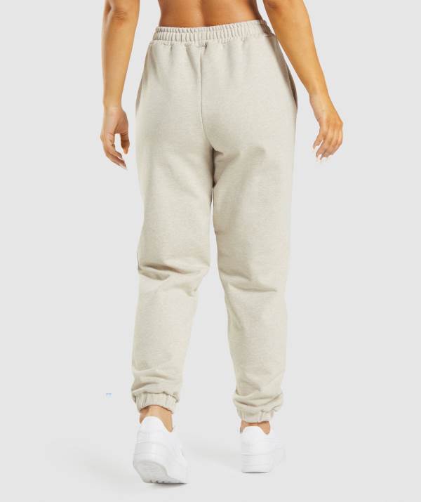 Damske Joggers Gymshark Rest Day Sweats Béžové | KF2089145
